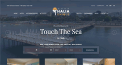 Desktop Screenshot of hotelthalia.com